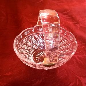 Bohemian Crystal shape basket